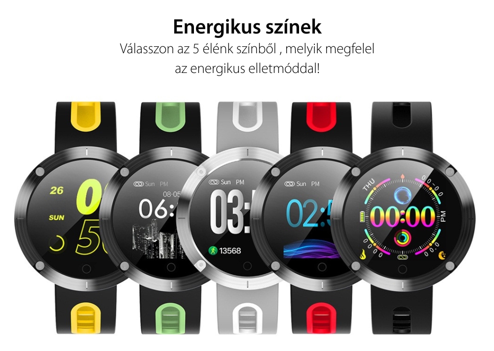 Intelligens fitnesz karkötő TKY DM58 Plusz, Pulzusmérő Intelligens fitnesz karkötő TKY DM58 Plusz, Pulzusmérő