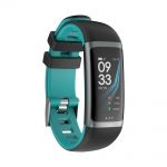 Intelligens fitnesz karkötő G26 Alvásfigyelősel, Pulzusmérő funkció, Vérnyomásmérő funkció, Időzítővel, Lépésszámláló, IP54, Türkiz