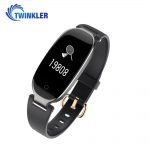 Intelligens fitnesz karkötő TKY-S3 Pulzusmérő funkció, Vérnyomásmérő funkció, Alvásfigyelés, Lépésszámláló, Értesítések, Fekete