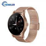 Okosóra TKY-K88H Bluetooth Tárcsázási funkcióval, Impulzusérzékelő, Alvásfigyelősel, Értesítésekkel, Lépésszámláló, Arany színű