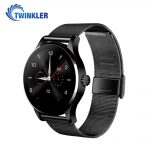 Okosóra TKY-K88H Bluetooth Tárcsázási funkcióval, Impulzusérzékelő, Alvásmonitor, Értesítésekkel, Lépésszámláló, Fekete