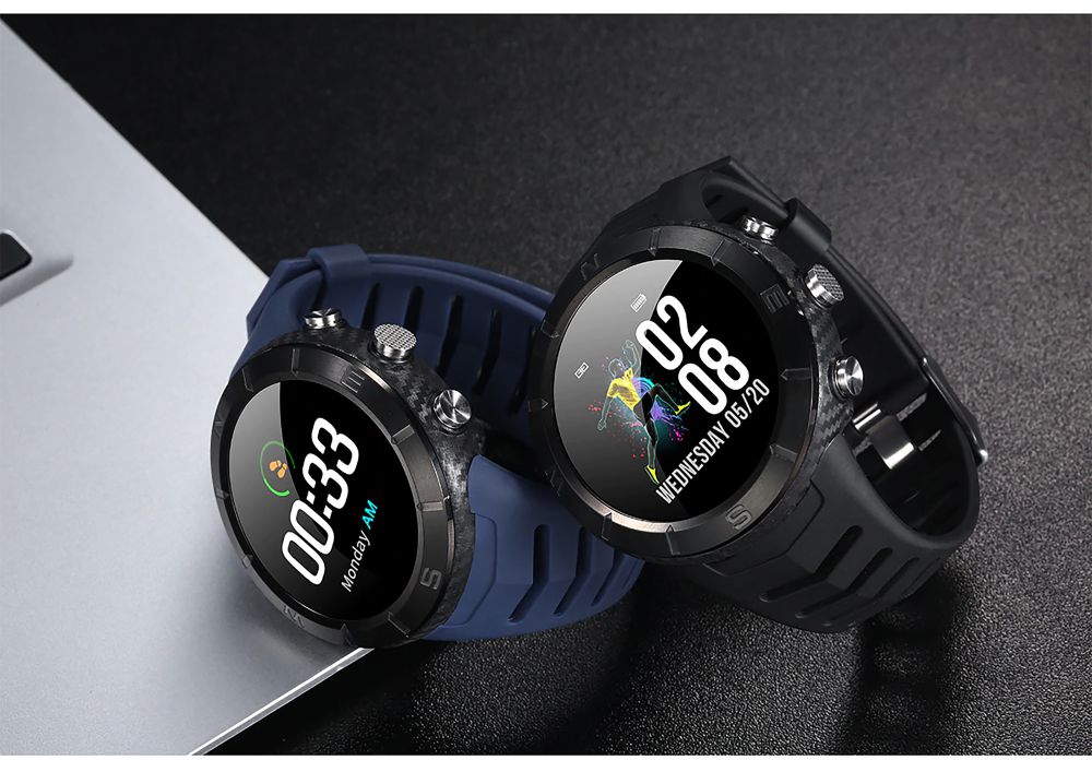 Okosóra Twinkler TKY-DT08 Szívfrekvencia-variabilitást (HRV) monitorozó funkcióval, Alvásminőség, Barométer, Magasság, Iránytű, Piros