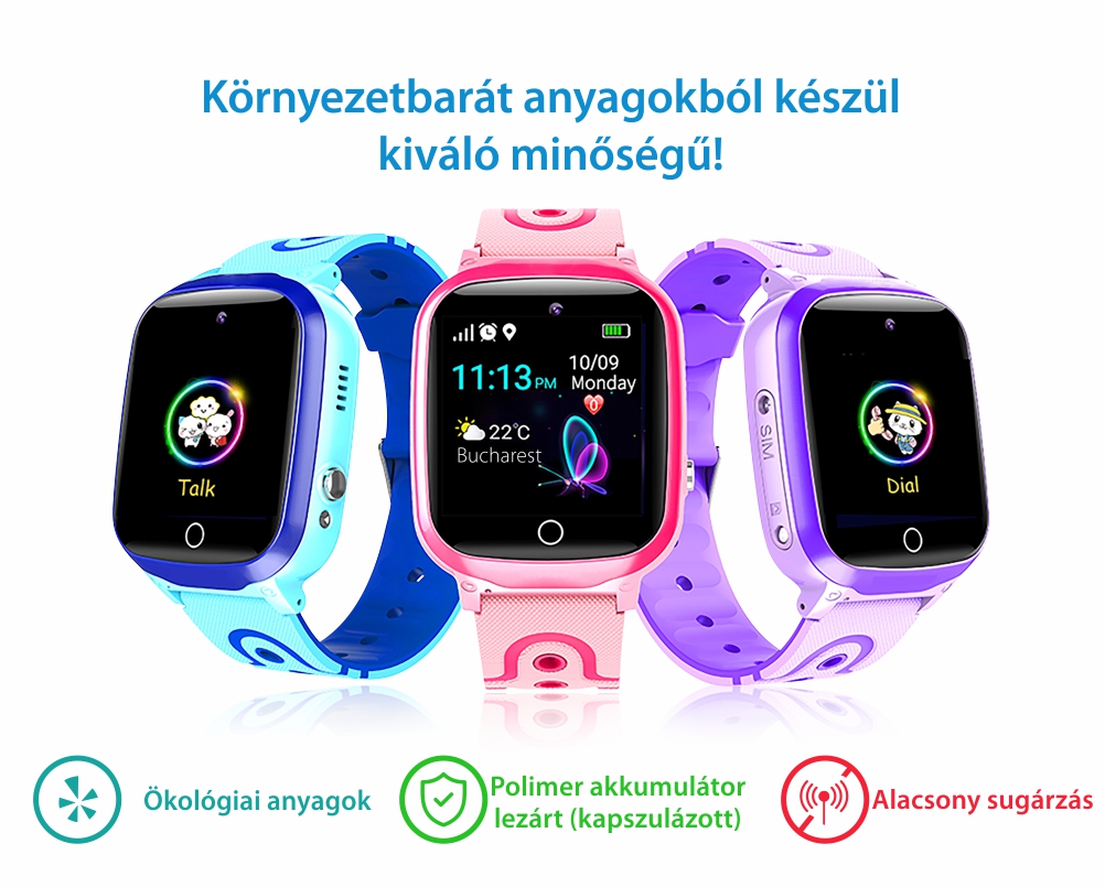 Okosóra gyerekeknek YQT Q13 árcsázási funkcióval, GPS Okosóra gyerekeknek YQT Q13 árcsázási funkcióval, GPS
