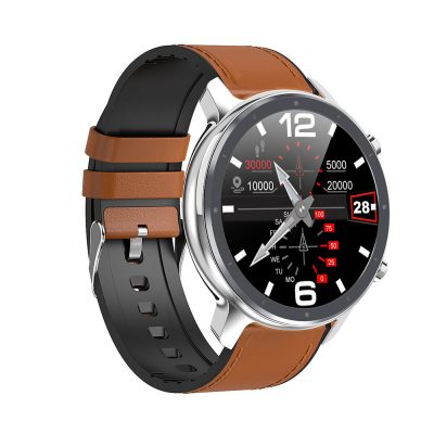 Okosóra Twinkler TKY-L11, Pulzusmérő, Lépésszámláló, Alvásminőség-figyelés, EKG, Hívások és üzenet értesítések, Barna