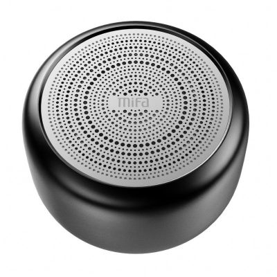 Hordozható Hangszóró Mifa i8, Fekete, Vezeték nélküli, Bluetooth, 3W, 950 mAh akkumulátor, vízálló IPX45