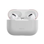 Apple AirPods Pro Védőtok, Ultra vékony, Szilikagél, Rózsaszín