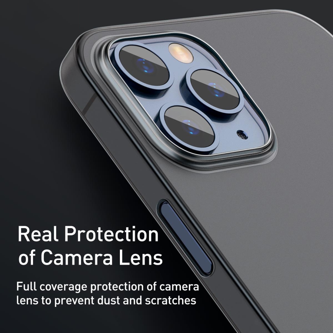Apple iPhone 12 Pro Max Védőtok, Baseus Wing Case, 6,7″, Zöld