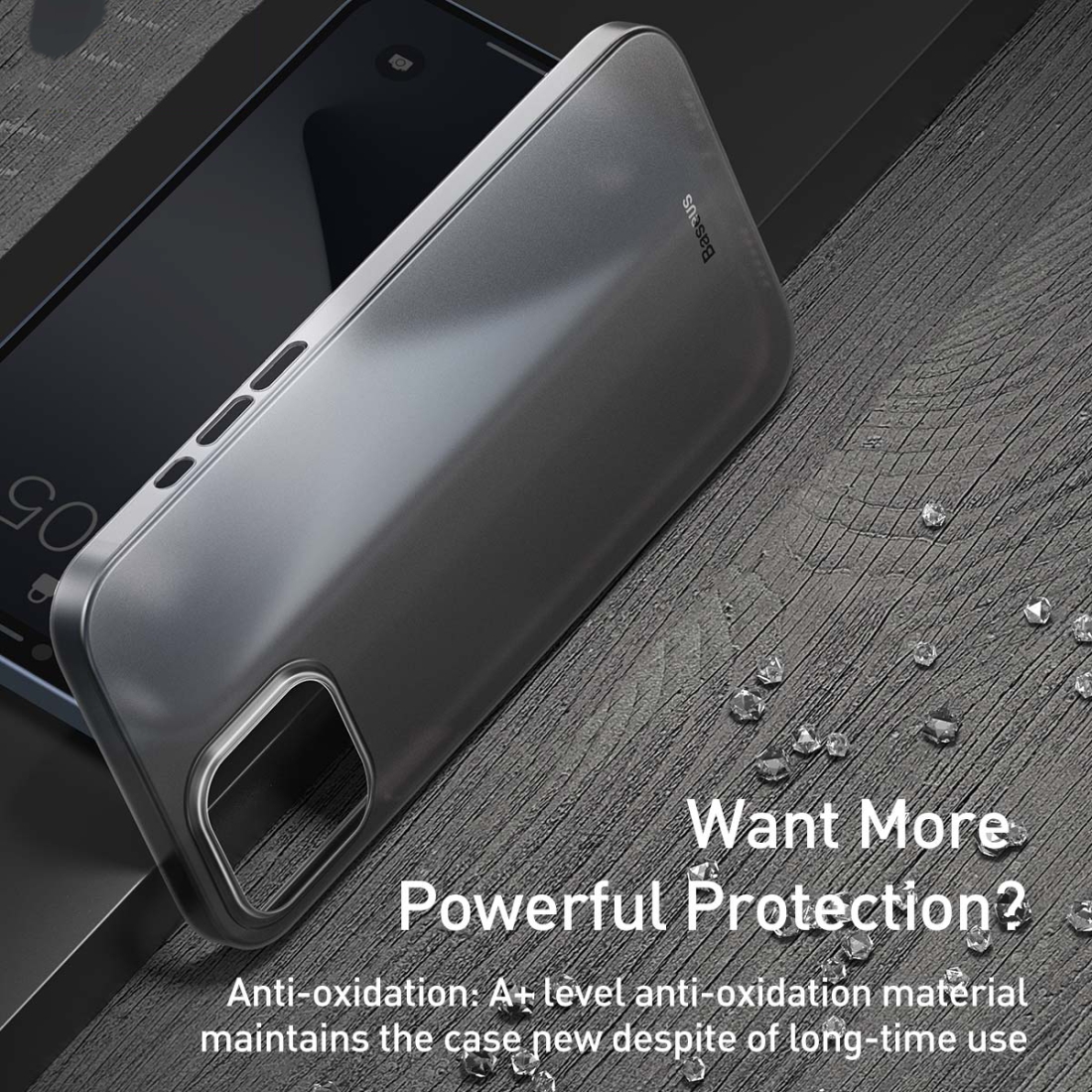 Apple iPhone 12 Pro Max Védőtok, Baseus Wing Case, 6,7″, Fehér