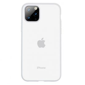 Apple iPhone 11 Pro Védőtok, Baseus Jelly Liquid, 5,8″, Fehér/ Átlátszó