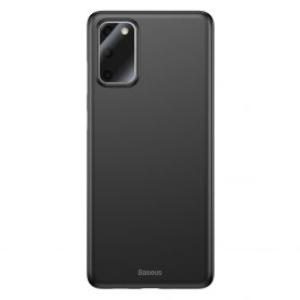 Samsung Galaxy S20 Védőtok, Baseus Wing Case, Vastagsága 0,4 mm, Fekete