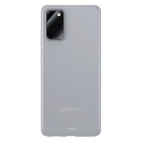 Samsung Galaxy S20+ Védőtok, Baseus Wing Case, Vastagsága 0,4 mm, Fehér