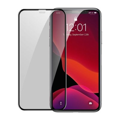 2 Db Üvegfólia Csomag Apple iPhone 11 Pro, Képernyővédelem érdekében, Privacy Glass, Füst