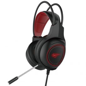 Gamer Fejhallgató Havit H2239D, Mikrofon, 2m kábel, Jack + USB csatlakozás, Környezeti fény