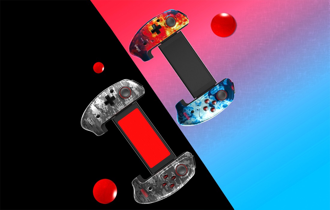 Gamepad Ipega PG-9083A FPS kontroller okostelefonhoz, Bluetooth 5.0, Windows PC, PlayStation 3, Nintendo Switch