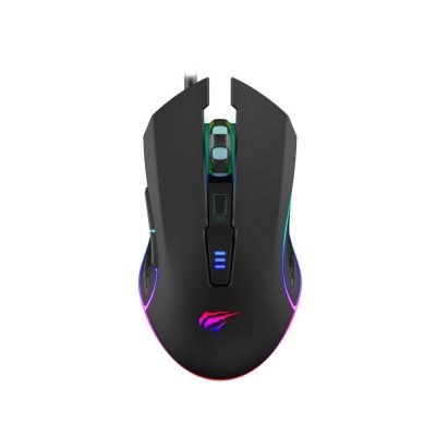 Havit MS1018 Gaming Egér, Érzékenység 3200 DPI, USB csatlakozás, 1,5 m kábel