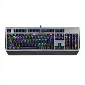 Motospeed CK99 Gaming Billentyűzet, Mechanikus, RGB megvilágítás, USB -csatlakozás, 1,6 m kábelhossz, Ergonomikus