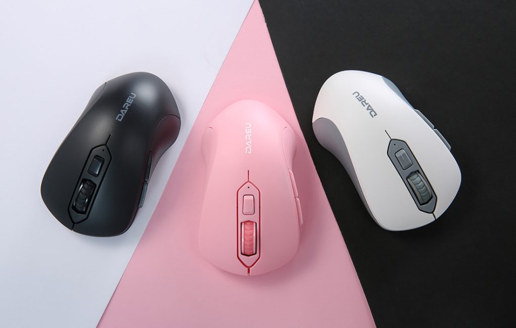 Dareu LM115G Gaming Egér, Vezeték nélküli kapcsolat, 6 gomb, Érzékenység 800 – 1600 DPI