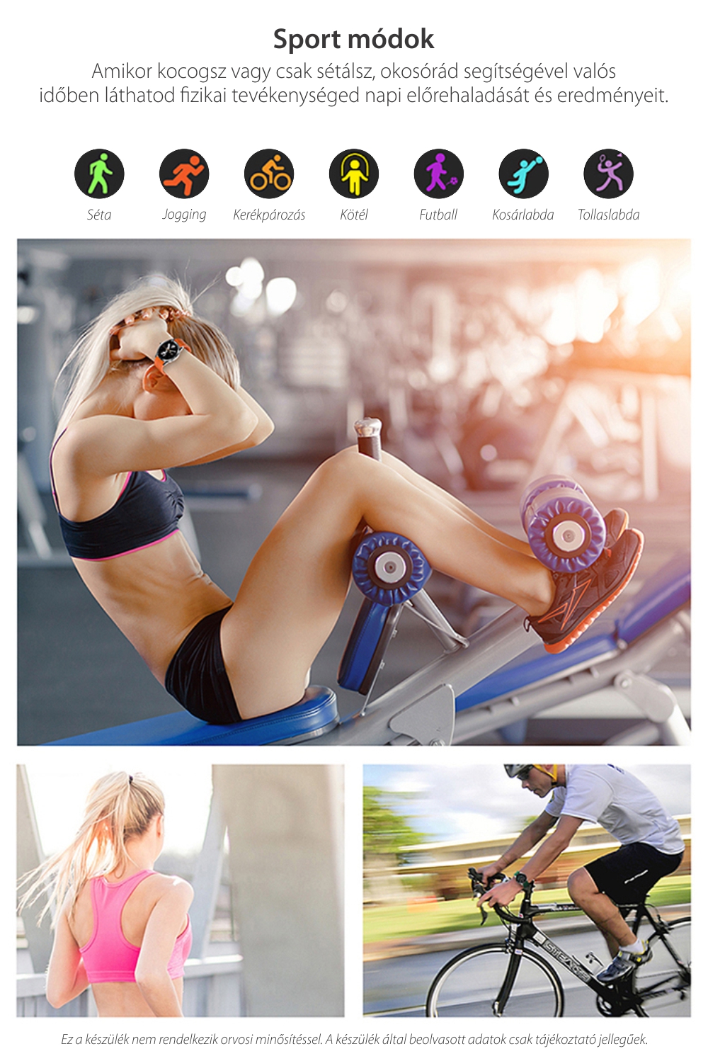 Női Okosóra XK Fitness CF80, Fémszíj, Oxigénfigyelés, Vérnyomás, Pulzus, Alvás, Kalória, Lépésszámláló, Edzésmód, Riasztás, Arany
