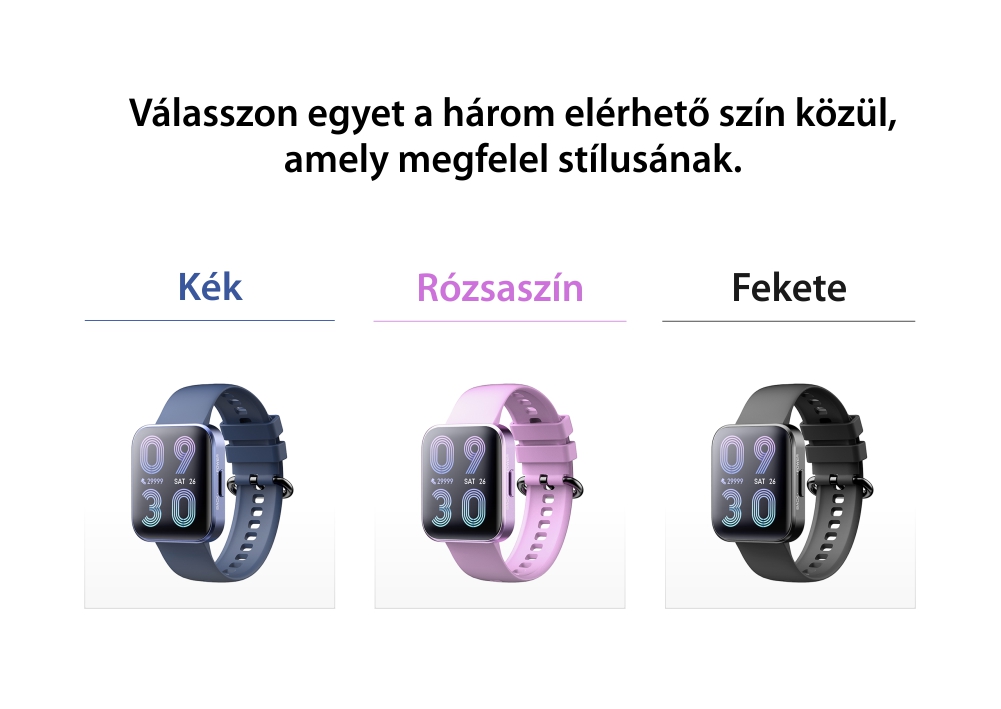 Női Okosóra XK Fitness C17, Pulzus- és Oxigénszintmérővel, Sportmódok, Ülés emlékeztető, Lépésszámláló, Riasztó, Zseblámpa, Rózsaszín