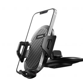 UGreen autós mobil telefon tartó, LP144 telefonhoz, 360°-ban elforgatható, Fekete