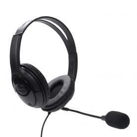 Vezetékes Fejhallgató Basic PCH2, Mikrofon, Vezetékes vezérlés, USB, Fekete