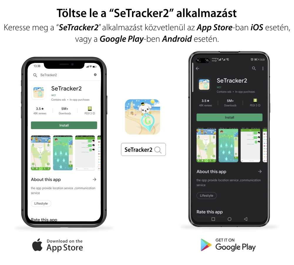 Xkids LT35 Okosóra gyerekeknek GPS helymeghatározás, Telefon funkció, Hívásfigyelés, Kamera, Lépésszámláló,  SOS, IP54, Mágneses töltés, Narancsszín