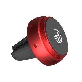 Mágneses telefontartó szellőzőnyílásra FreshDot Tellur, Bubble Gum autóillatosító, Piros