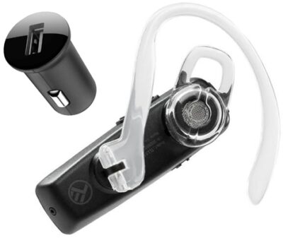 Bluetooth Fülhallgató Tellur Vox 60, Többpontos technológia, Vezeték nélküli hatótávolság akár 10 méterig, Bluetooth 5.2, Fekete