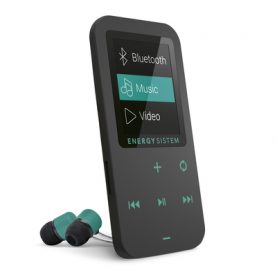 MP4 Lejátszó Energy Sistem Touch, 8GB, Bluetooth, MicroSD, Fülhallgatót tartalmaz, Fekete-Zöld