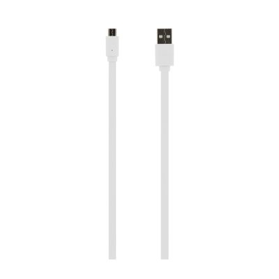 Adat- és Töltőkábel Tellur Micro USB, 100 cm, Univerzális, Fehér