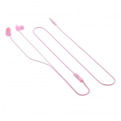 Fülhallgató Fülbe helyezhető Macaron Tellur, 1,2 m vezetékes, 3,5 mm-es audiocsatlakozó, Rózsaszín