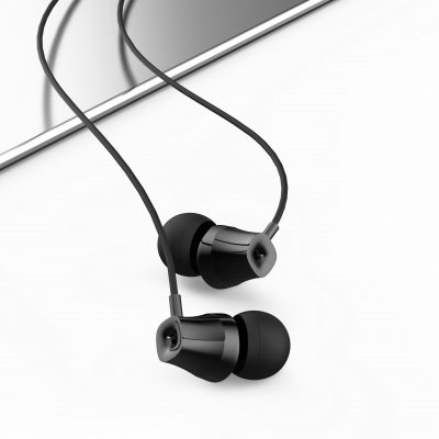 Fülhallgató in-Ear Tellur Basic Lyric, Univerzális, Kábel 1.2 m, Fekete