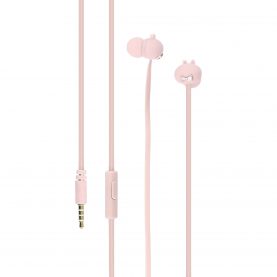 Fülhallgató Tellur Pixy Pouch Transport, Fülbe helyezhető, Audio Jack, Rózsaszín