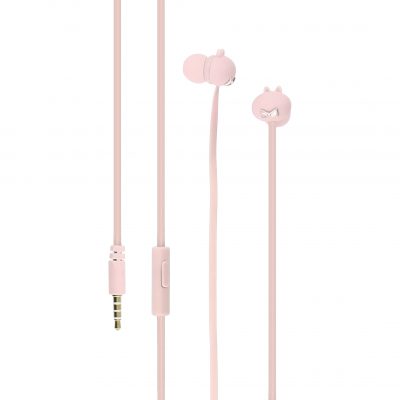 Fülhallgató Tellur Pixy Pouch Transport, Fülbe helyezhető, Audio Jack, Rózsaszín