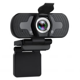 Tellur Full HD Webkamera, 2MP, Autofókusz, Mikrofon, Ideális videokonferenciákhoz és webináriumokhoz, Fekete
