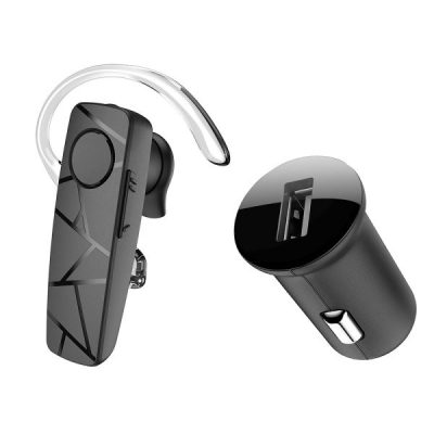 Bluetooth Fülhallgató Tellur Vox 60, Többpontos technológia, Vezeték nélküli hatótávolság akár 10 méterig, Bluetooth 5.2, Fekete