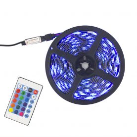 LED Fénycsík távirányítóval White Shark LED-05 HELIOS, többszínű