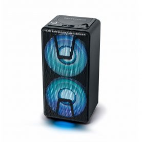 Bluetooth Hangszóró MUSE Party M-1820 DJ, 500 W, Hordozható, Újratölthető elem, Mikrofon tartozék, Színes fények, Fekete