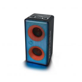 Hangszoró Bluetooth Party Box Muse M-1808 DJ, 3000 mAH beépített akkumulátor, 150 W, Vezetékes mikrofon, Fekete