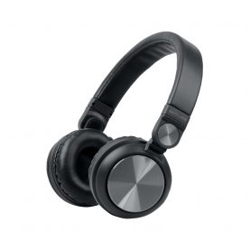 Fülhallgató Bluetooth MUSE M-276 BT, Fülre helyezhető, Állítható, Beépített újratölthető akkumulátor, Kihangosító, Fekete