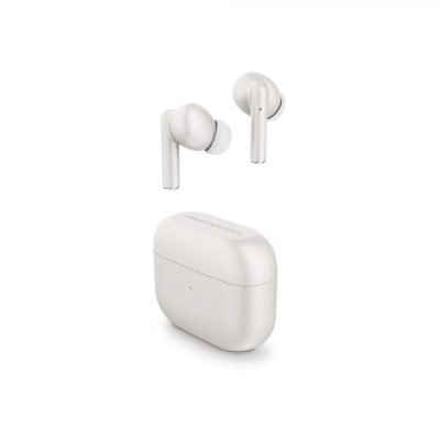 Fülhallgató Fülbe helyezhető True Wireless Energy Sistem Style 2 Coconut, Töltőtok, Mély basszus, Sztereó hívások, Fehér