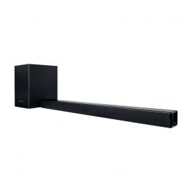 Hangprojektor Soundbar MUSE M-1750 SBT mélynyomóval, Bluetooth, 150 W teljesítmény, AUX IN, Távirányító, Fekete