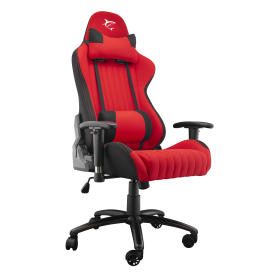 Gamer Szék White Shark RED DEVIL, Karfa, 180°-os dönthetőség, 120 kg teherbírás, Fekete/Piros