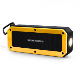 Hordozható Hangszóró Bluetooth Energy Sistem Adventure, Ütésálló, Zseblámpa, Sárga/Fekete