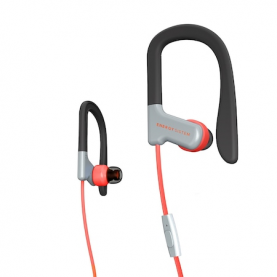 Fülhallgató Energy Sistem SPORT 1, Fülbe helyezhető, Gomb vezetéken, Mikrofon, Piros/fekete