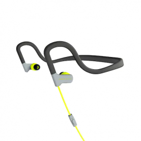 Fülhallgató Energy Sistem SPORT 2, Fülbe helyezhető, Gomb vezetéken, Mikrofon, Sárga/Fekete