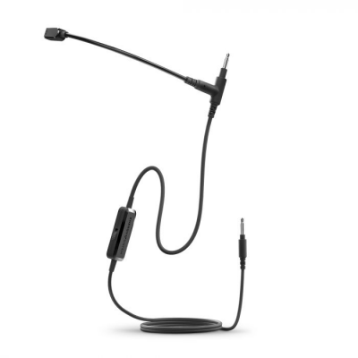 Rugalmas Mikrofon Fejhallgatóhoz Energy Sistem, 3,5 mm, Fekete