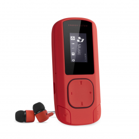MP3 Player Energy Sistem CLIP, MicroSD 64 GB-ig, Piros