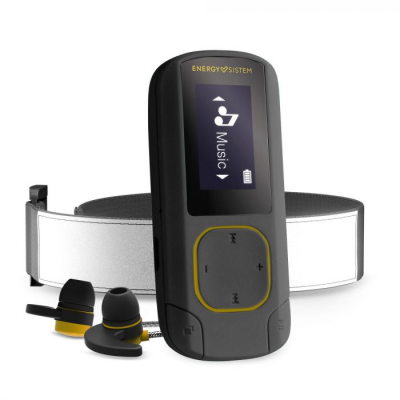 MP3 player Energy Sistem,16GB, Bluetooth, FM Rádió, Sport karszalag, Fekete