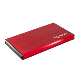Rack Külső Merevlemez SBOX, Hdc-2562 2.5″, USB 3.0, Piros